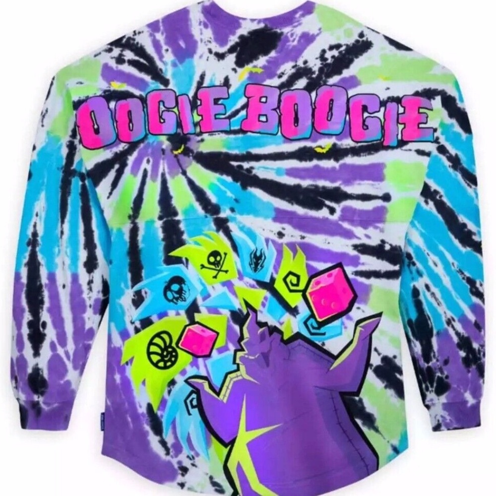 Disney Parks Nightmare Before Christmas Oogie Boogie Spirit Jersey Medium NWT